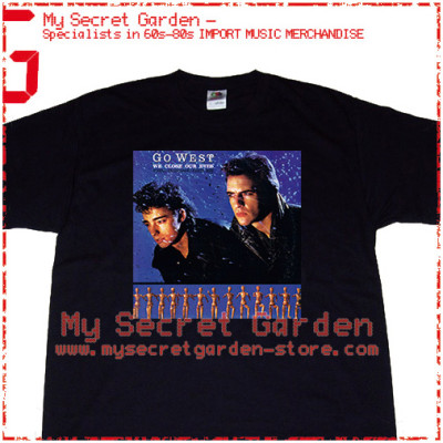 Go West - We Close Our Eyes T Shirt  